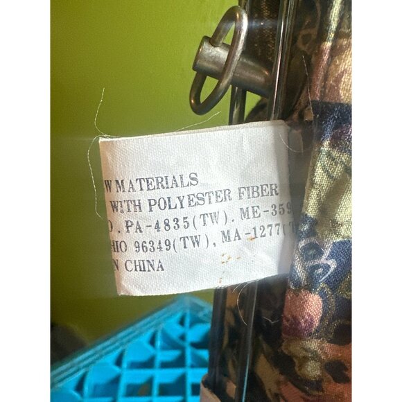 Vintage Green Gables Creations Co. Porcelain Harlequin Doll With Floral Patterne - Picture 4 of 5